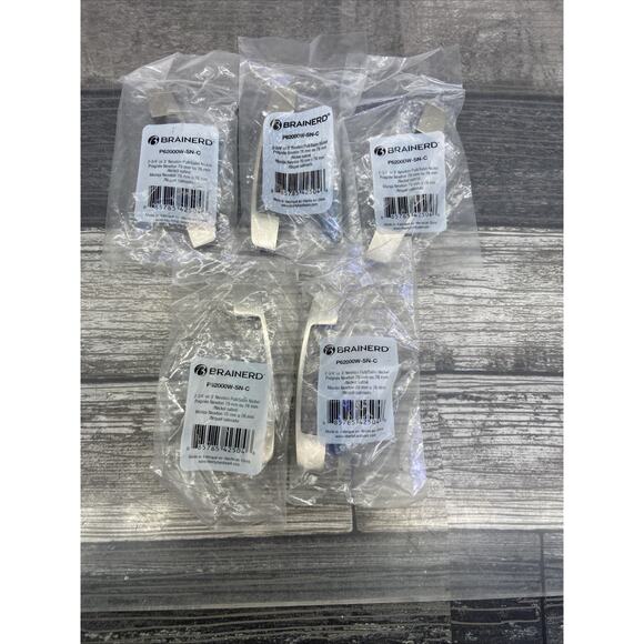 Brainerd P62000W-SN-C Satin Nickel Modern Bar Pull 2-3/4" or 3" Lot Of 5{119 - Picture 2 of 9